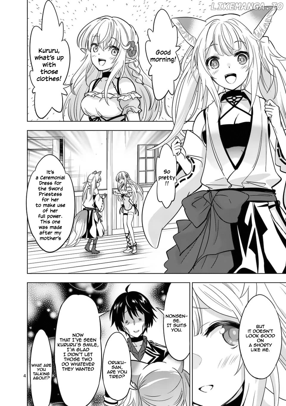 Shijou Saikyou Orc-San No Tanoshii Tanetsuke Harem Zukuri chapter 37 - page 4