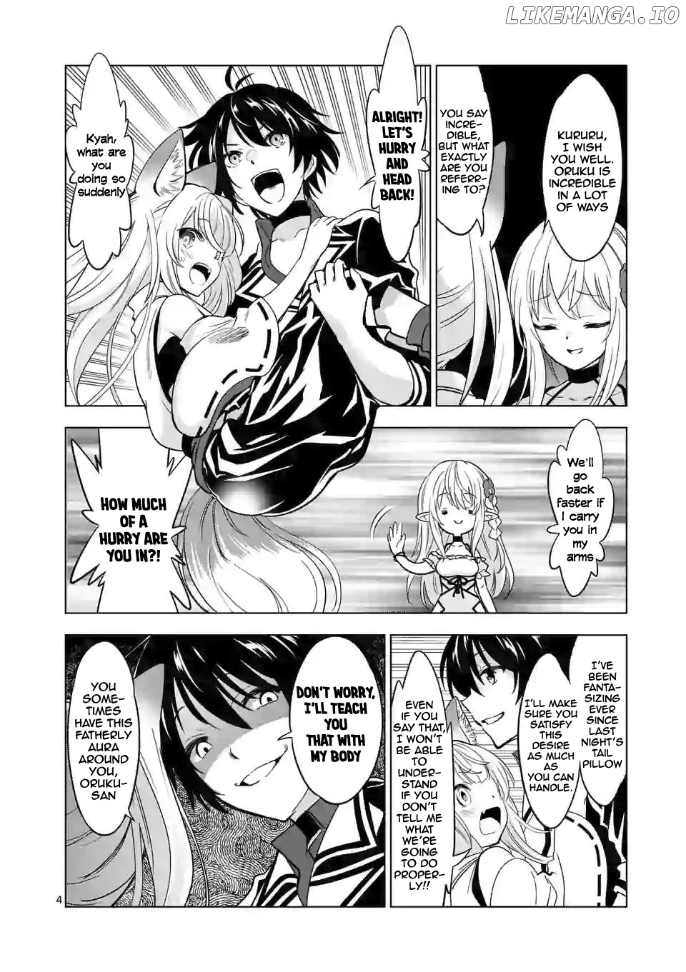 Shijou Saikyou Orc-San No Tanoshii Tanetsuke Harem Zukuri chapter 40 - page 5