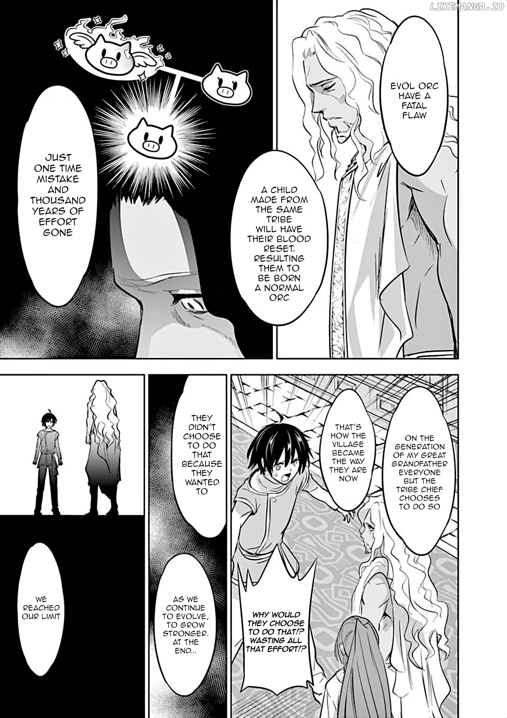 Shijou Saikyou Orc-San No Tanoshii Tanetsuke Harem Zukuri chapter 6 - page 8