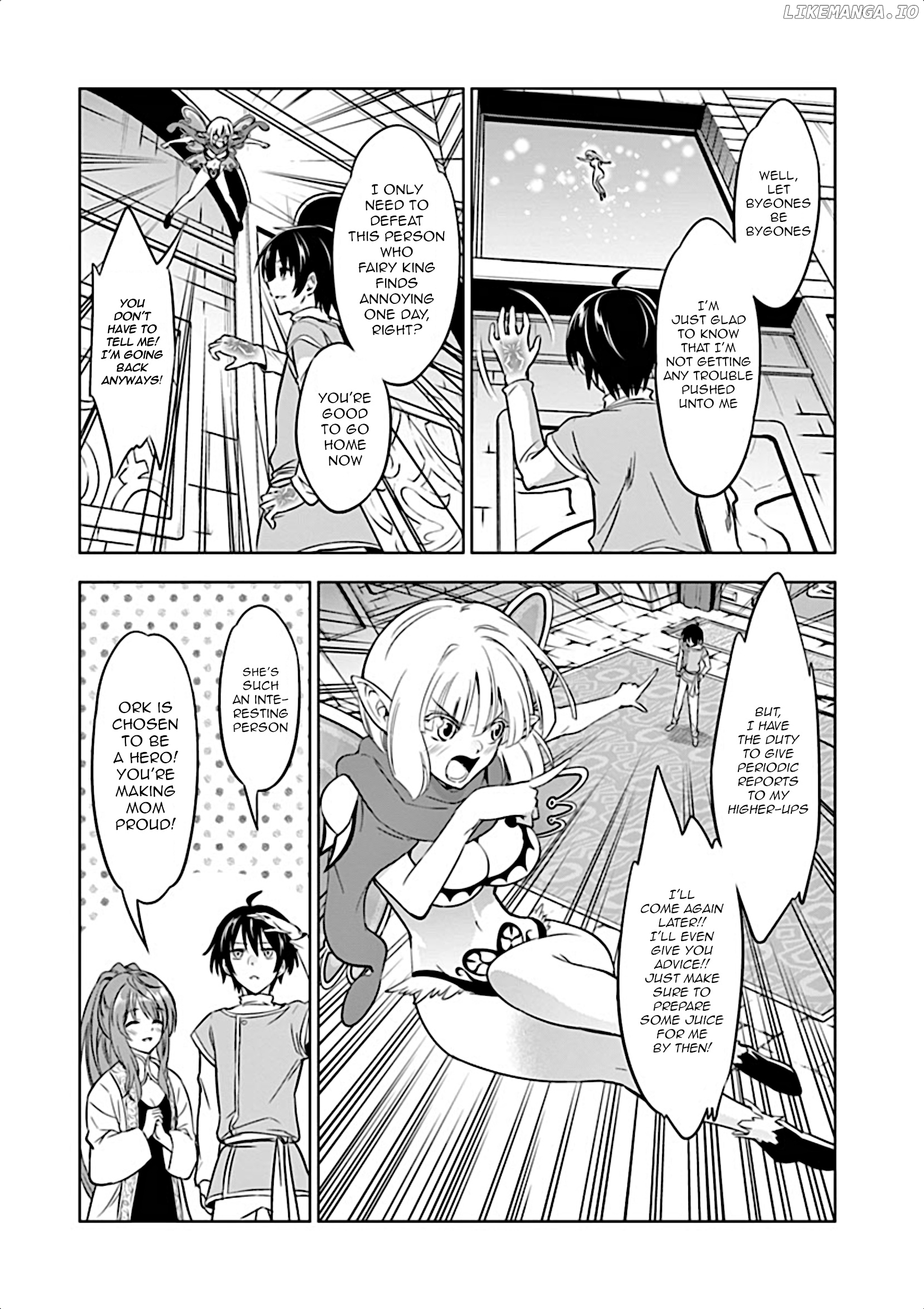 Shijou Saikyou Orc-San No Tanoshii Tanetsuke Harem Zukuri chapter 7 - page 13