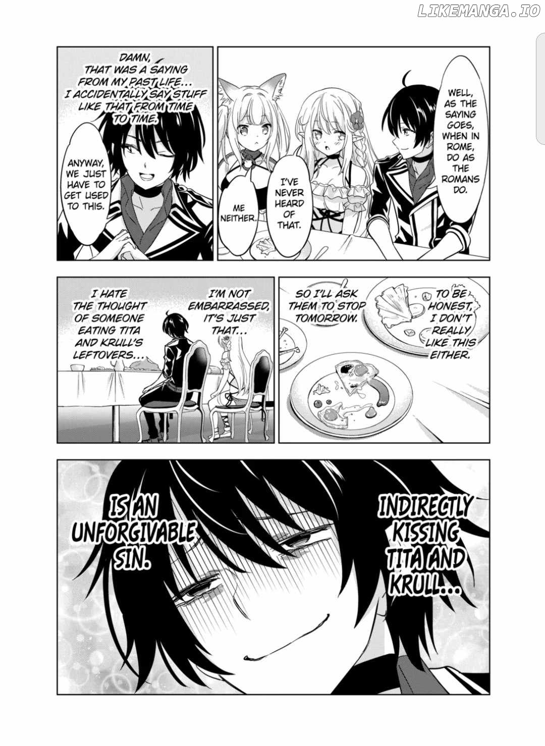 Shijou Saikyou Orc-San No Tanoshii Tanetsuke Harem Zukuri chapter 48 - page 3