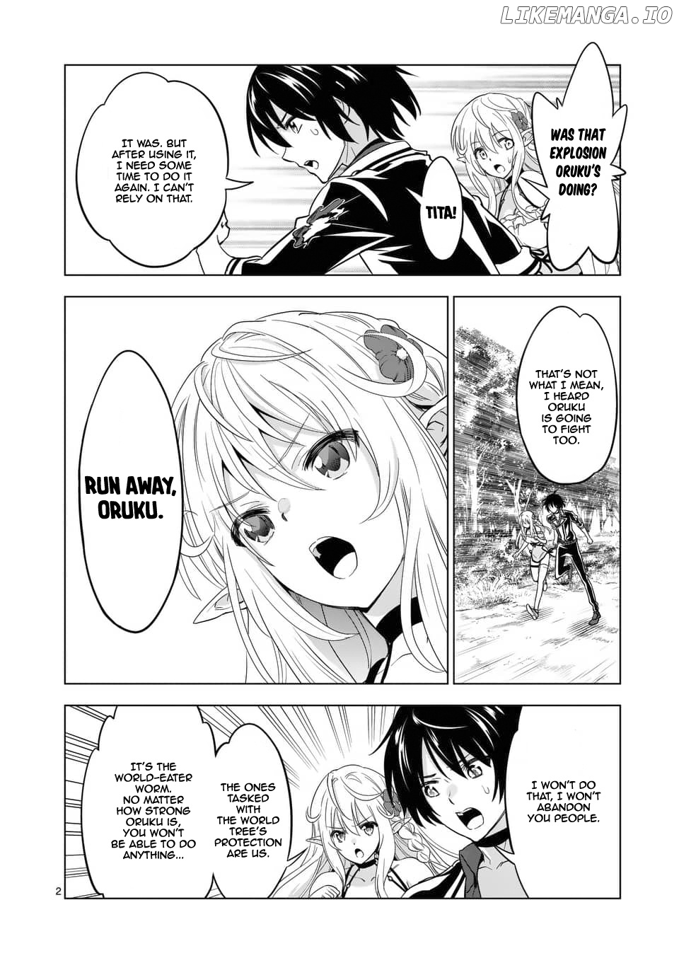 Shijou Saikyou Orc-San No Tanoshii Tanetsuke Harem Zukuri chapter 21 - page 3