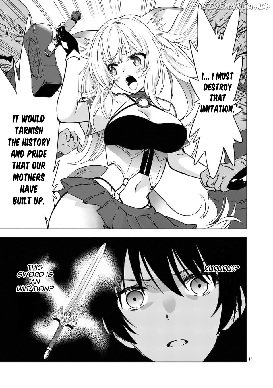 Shijou Saikyou Orc-San No Tanoshii Tanetsuke Harem Zukuri chapter 28 - page 12