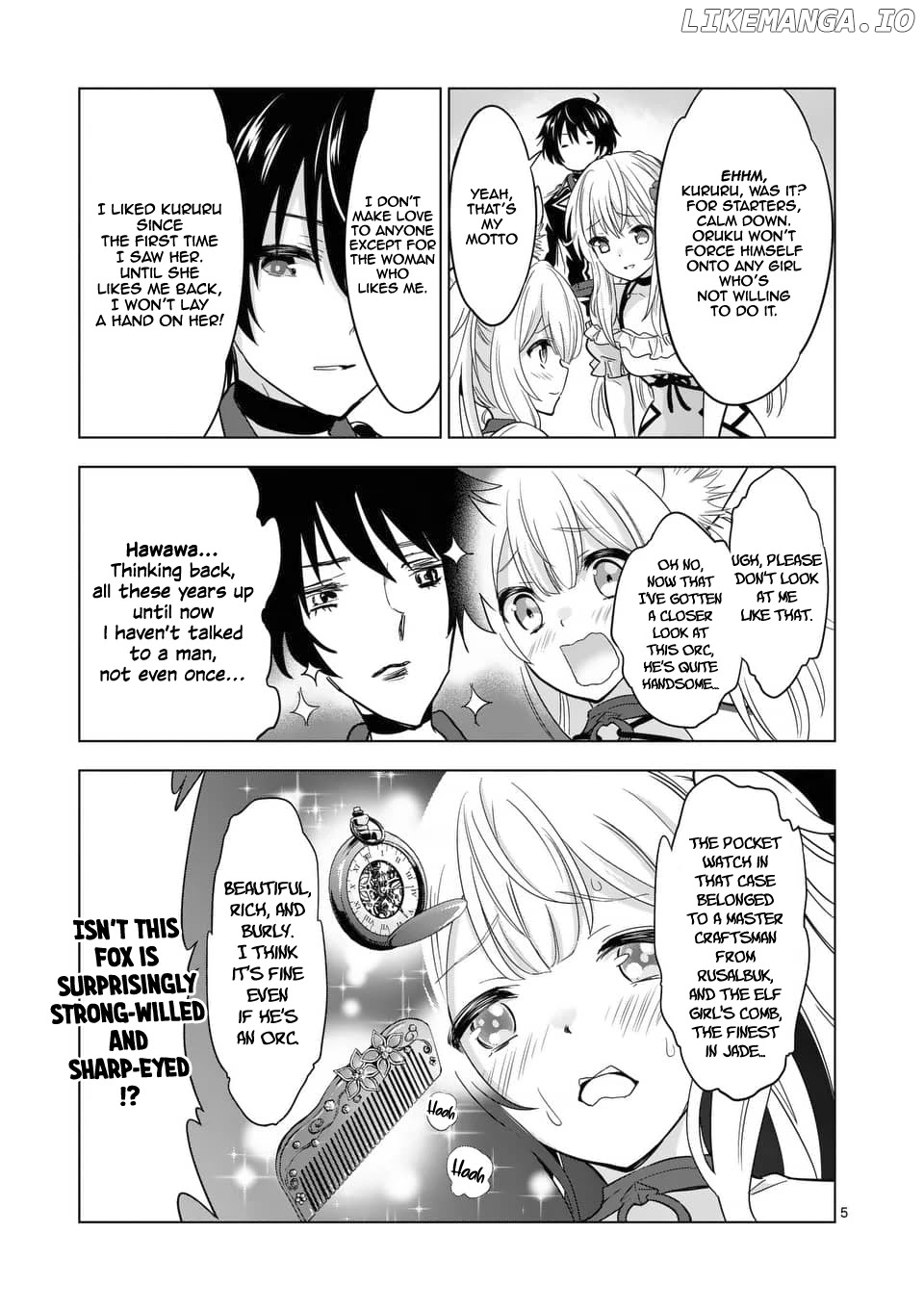 Shijou Saikyou Orc-San No Tanoshii Tanetsuke Harem Zukuri chapter 29.1 - page 6