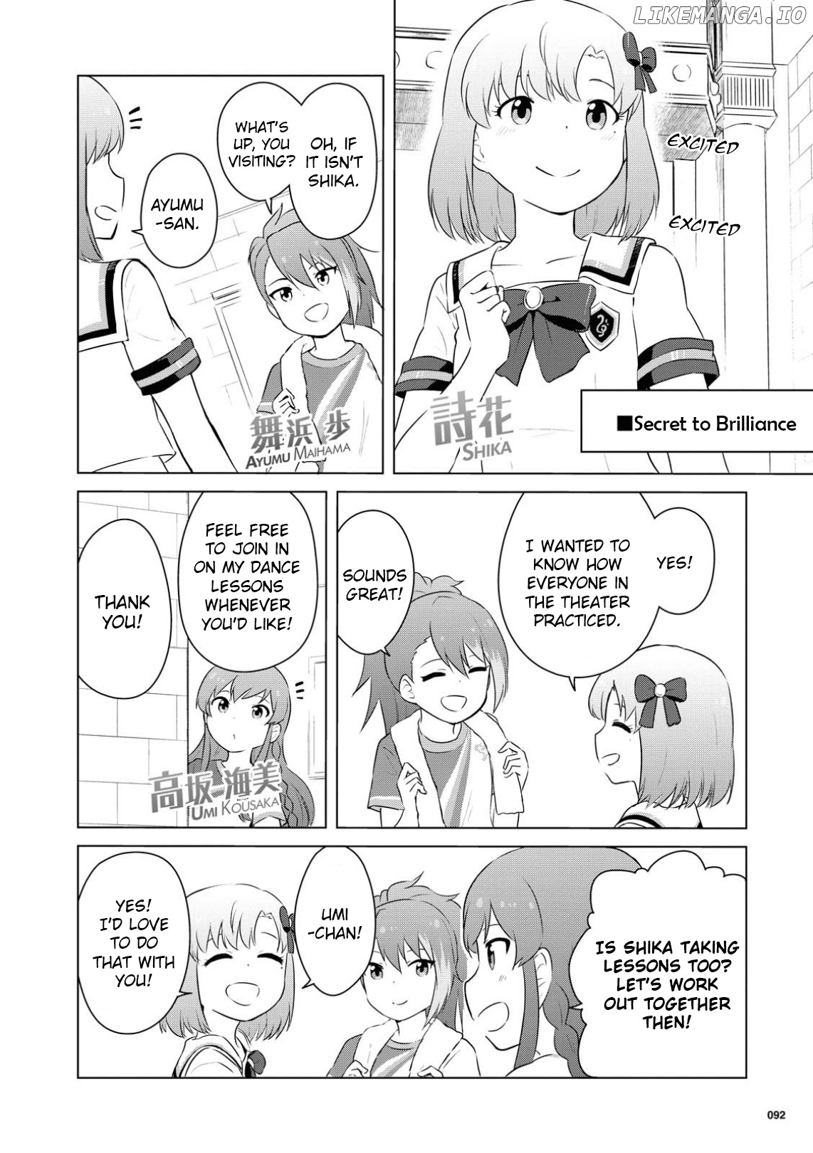 THE iDOLM@STER Million Live! Theater Days - LIVELY FLOWERS chapter 3 - page 4