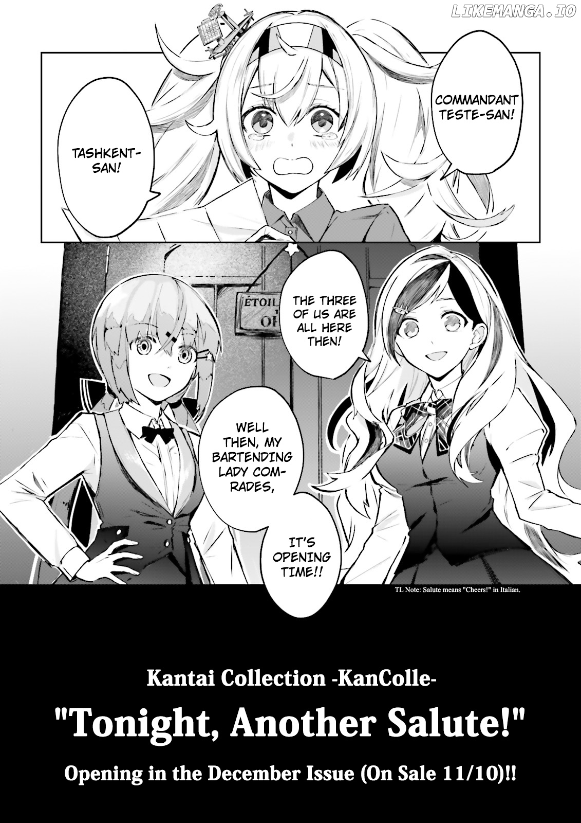 Kantai Collection -KanColle- Tonight, Another "Salute"! chapter 0.1 - page 4