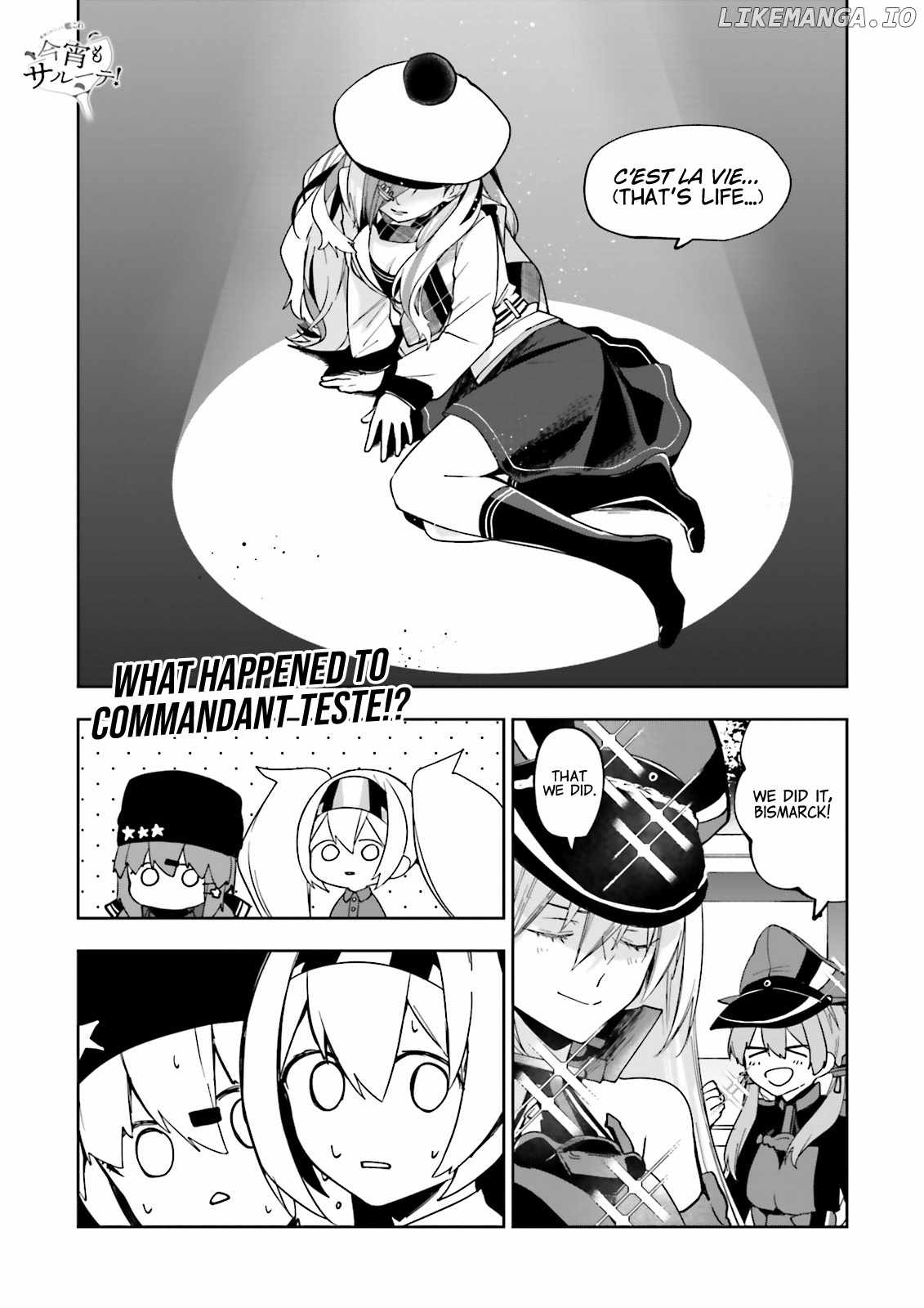 Kantai Collection -KanColle- Tonight, Another "Salute"! chapter 21 - page 1