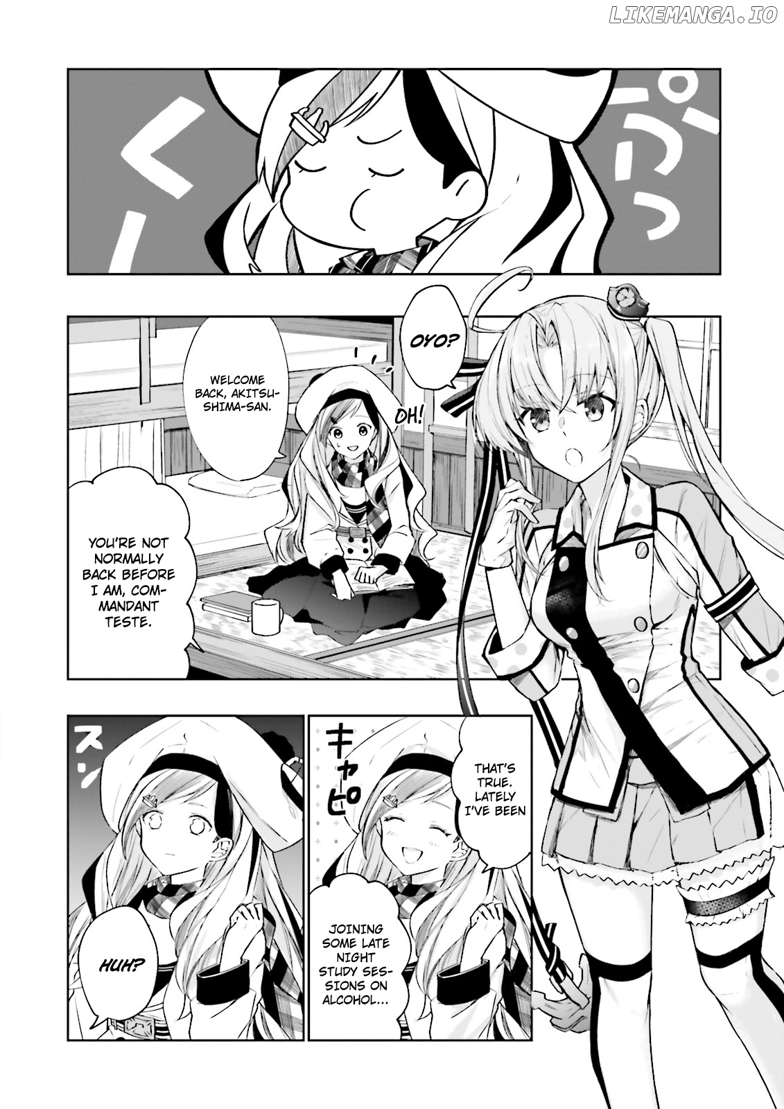 Kantai Collection -KanColle- Tonight, Another "Salute"! chapter 4 - page 10