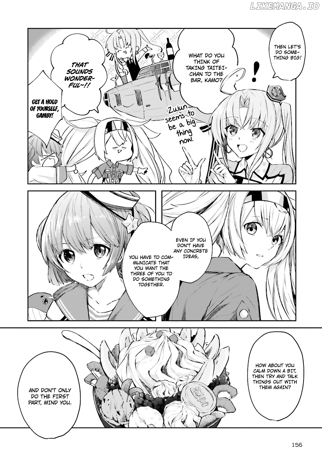 Kantai Collection -KanColle- Tonight, Another "Salute"! chapter 4 - page 14