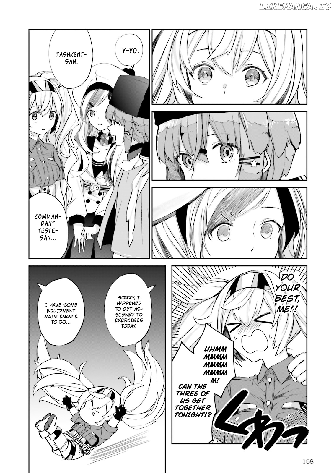 Kantai Collection -KanColle- Tonight, Another "Salute"! chapter 4 - page 16