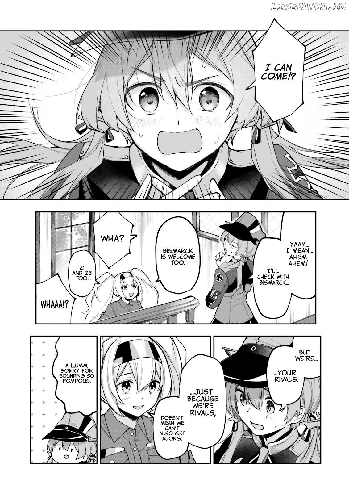 Kantai Collection -KanColle- Tonight, Another "Salute"! chapter 22 - page 6