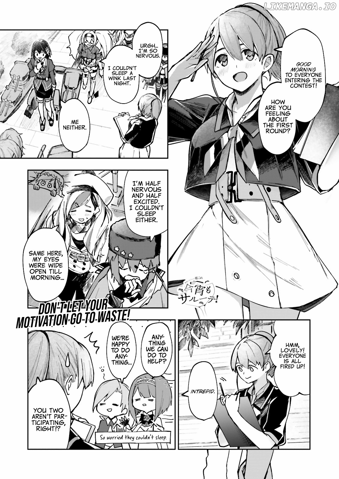 Kantai Collection -KanColle- Tonight, Another "Salute"! chapter 20 - page 1