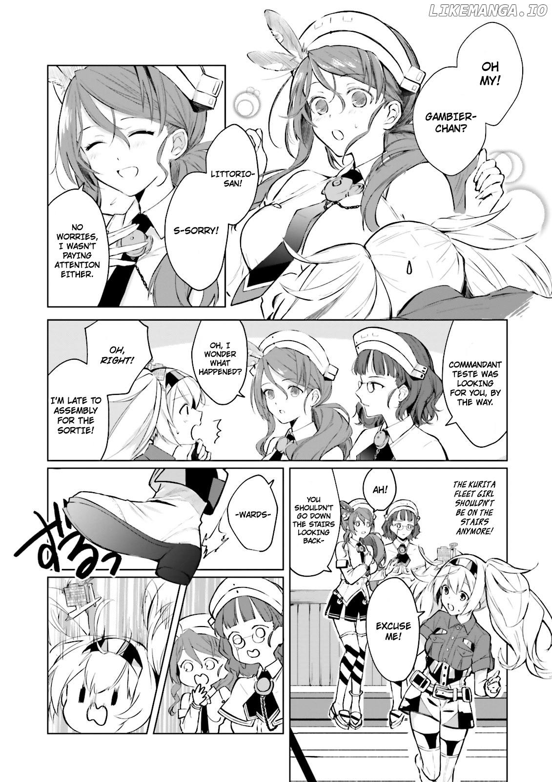 Kantai Collection -KanColle- Tonight, Another "Salute"! chapter 1 - page 6