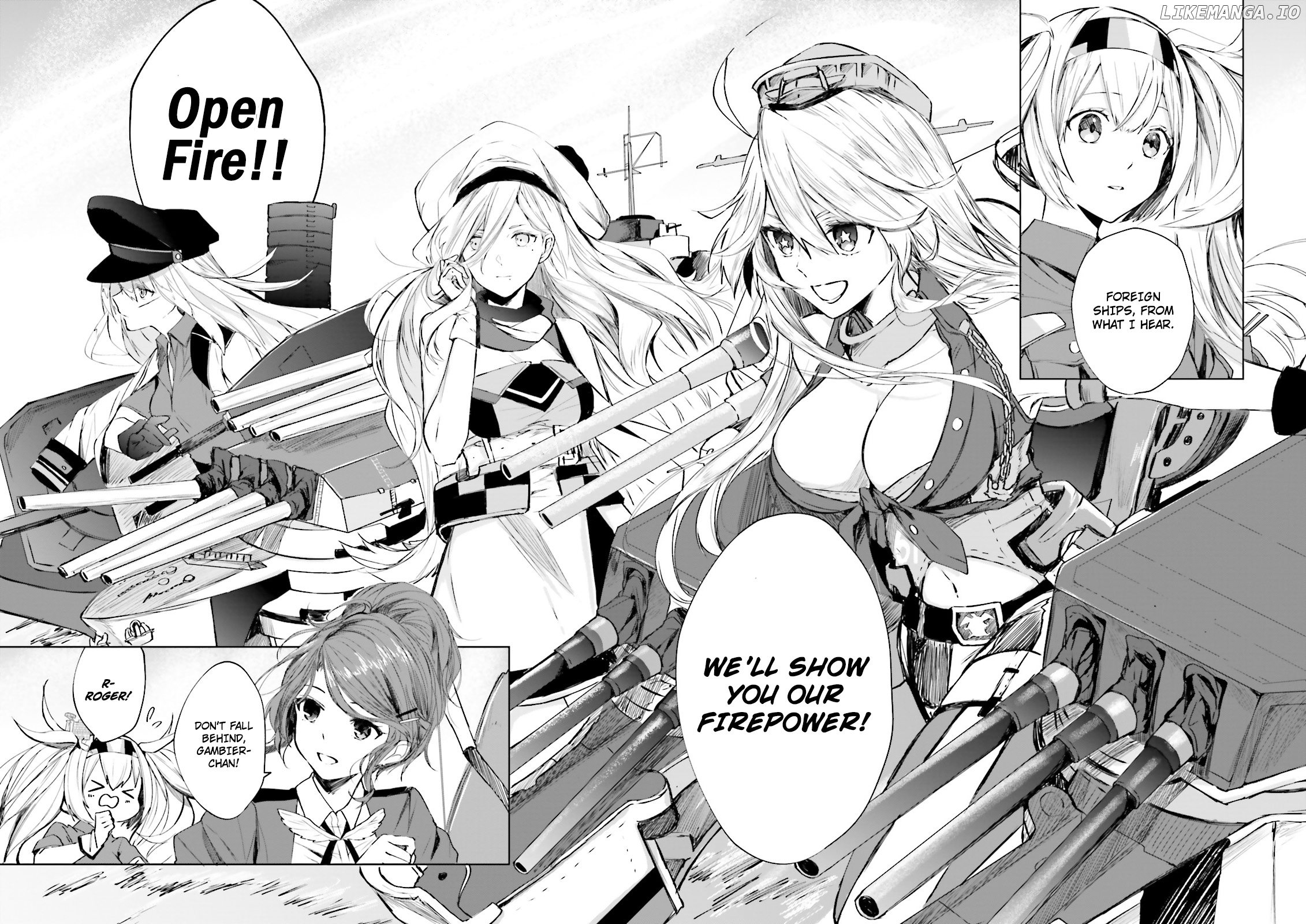 Kantai Collection -KanColle- Tonight, Another "Salute"! chapter 2 - page 10