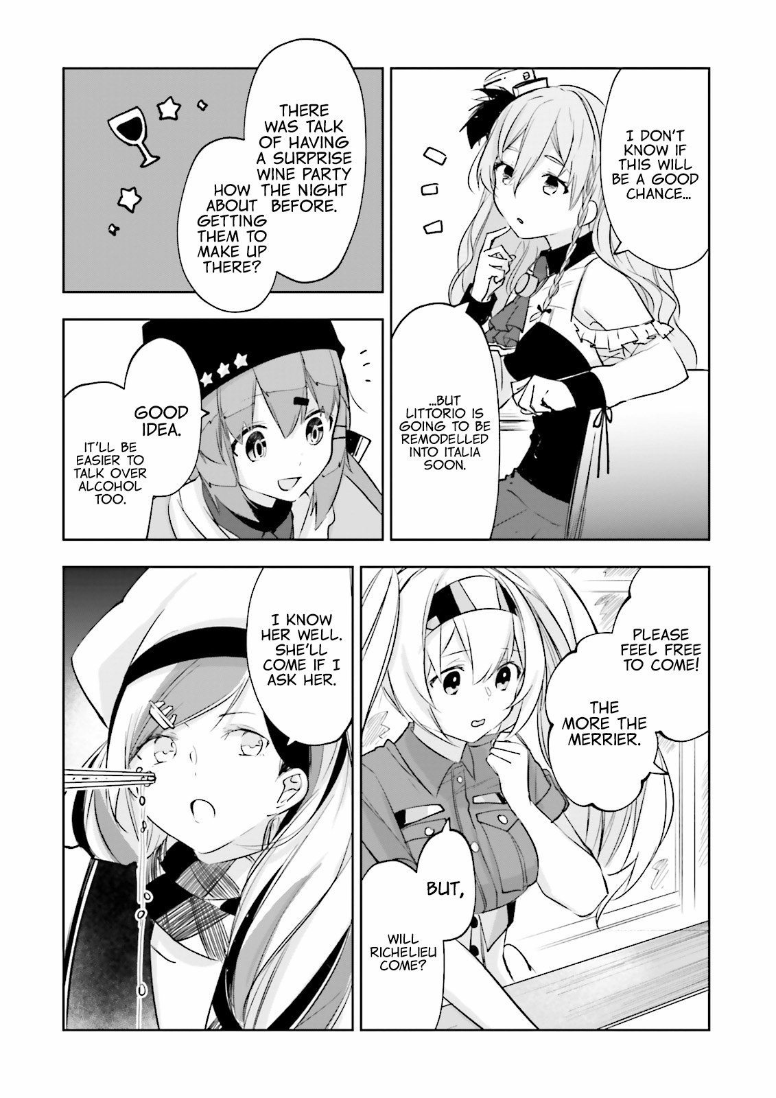 Kantai Collection -KanColle- Tonight, Another "Salute"! chapter 13 - page 17