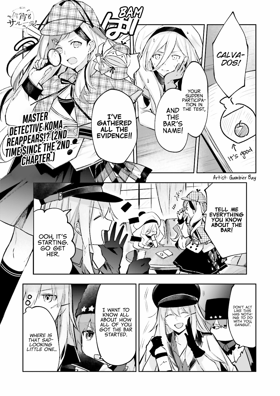 Kantai Collection -KanColle- Tonight, Another "Salute"! chapter 12 - page 1