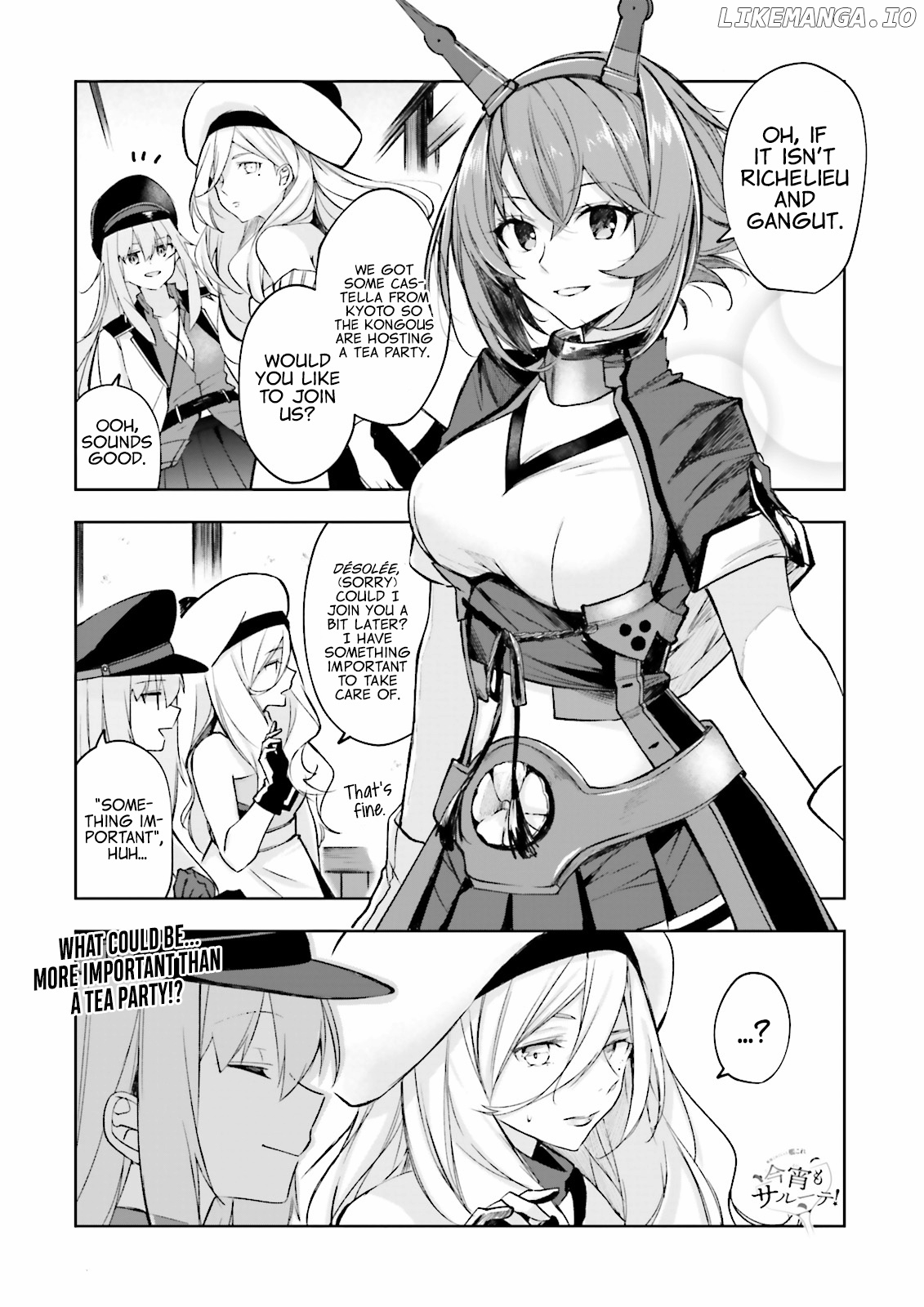 Kantai Collection -KanColle- Tonight, Another "Salute"! chapter 11 - page 1