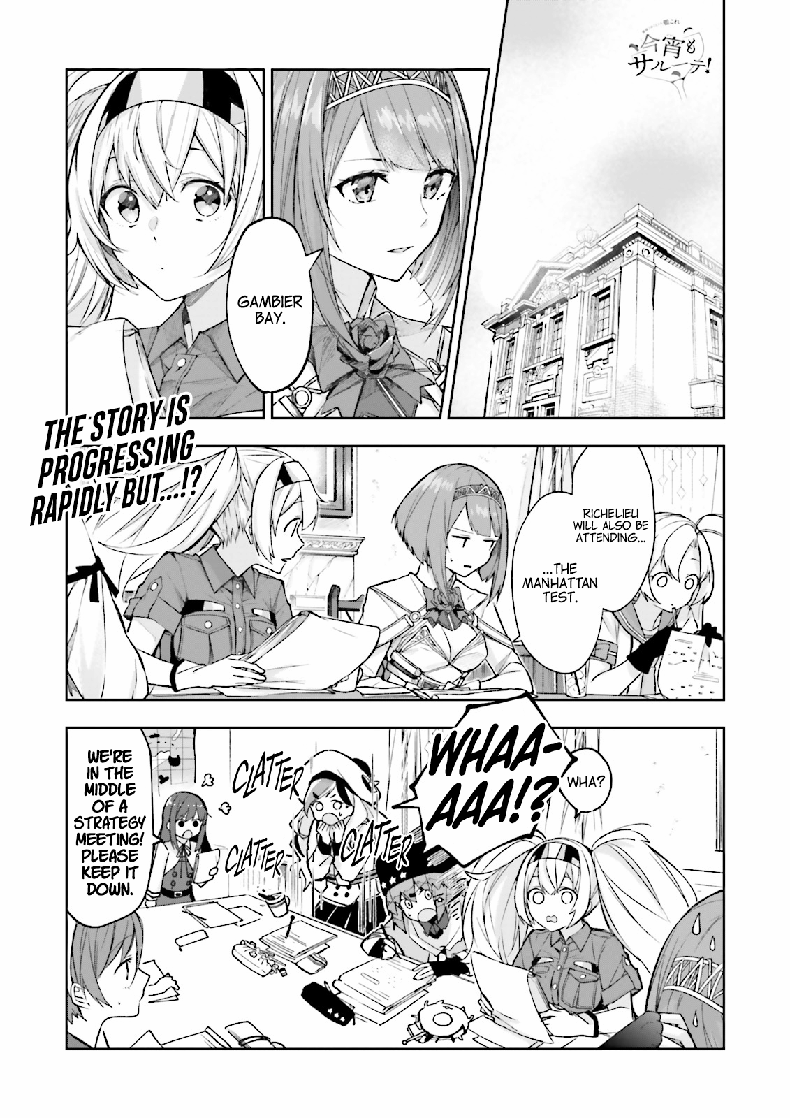 Kantai Collection -KanColle- Tonight, Another "Salute"! chapter 10 - page 1