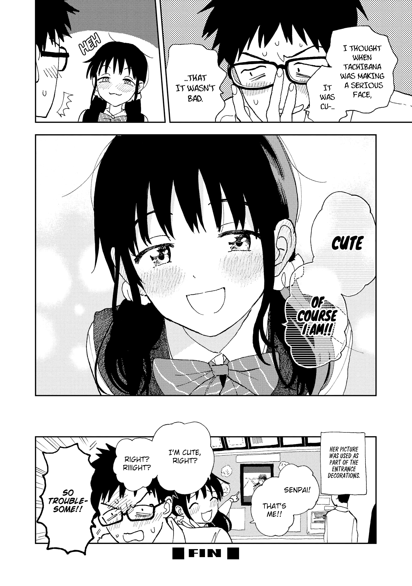 Just Flirting With a Cute, Annoying Kouhai chapter 2 - page 21