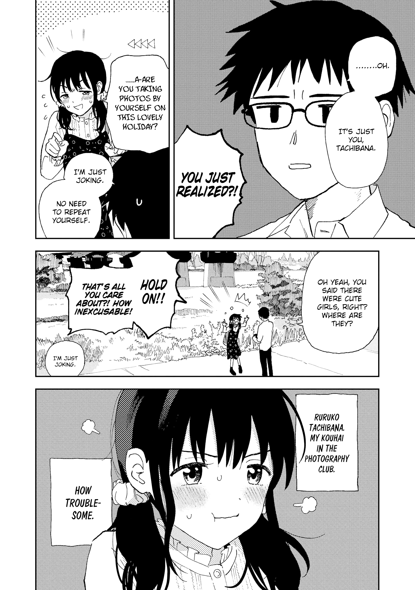 Just Flirting With a Cute, Annoying Kouhai chapter 2 - page 5