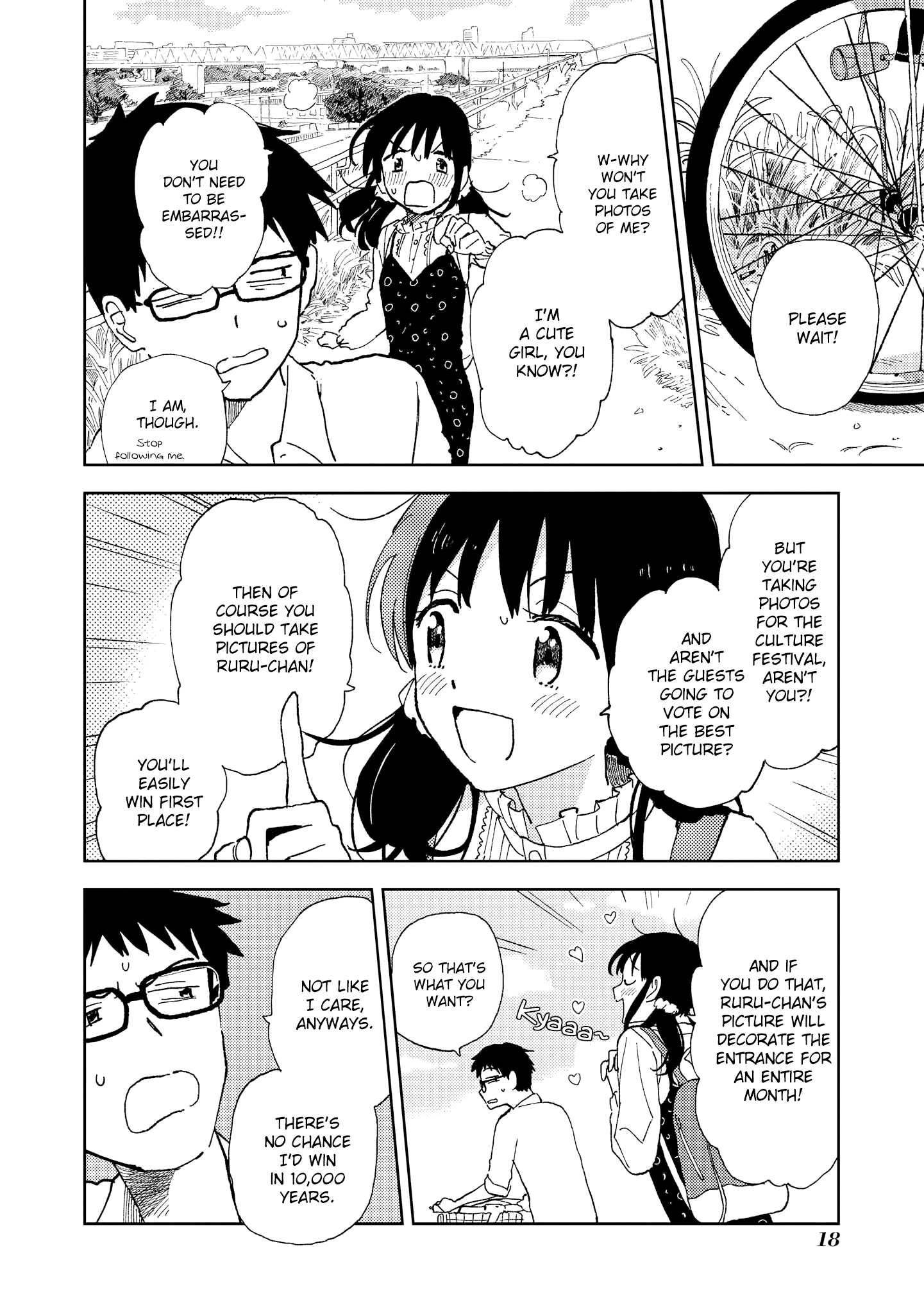 Just Flirting With a Cute, Annoying Kouhai chapter 2 - page 9