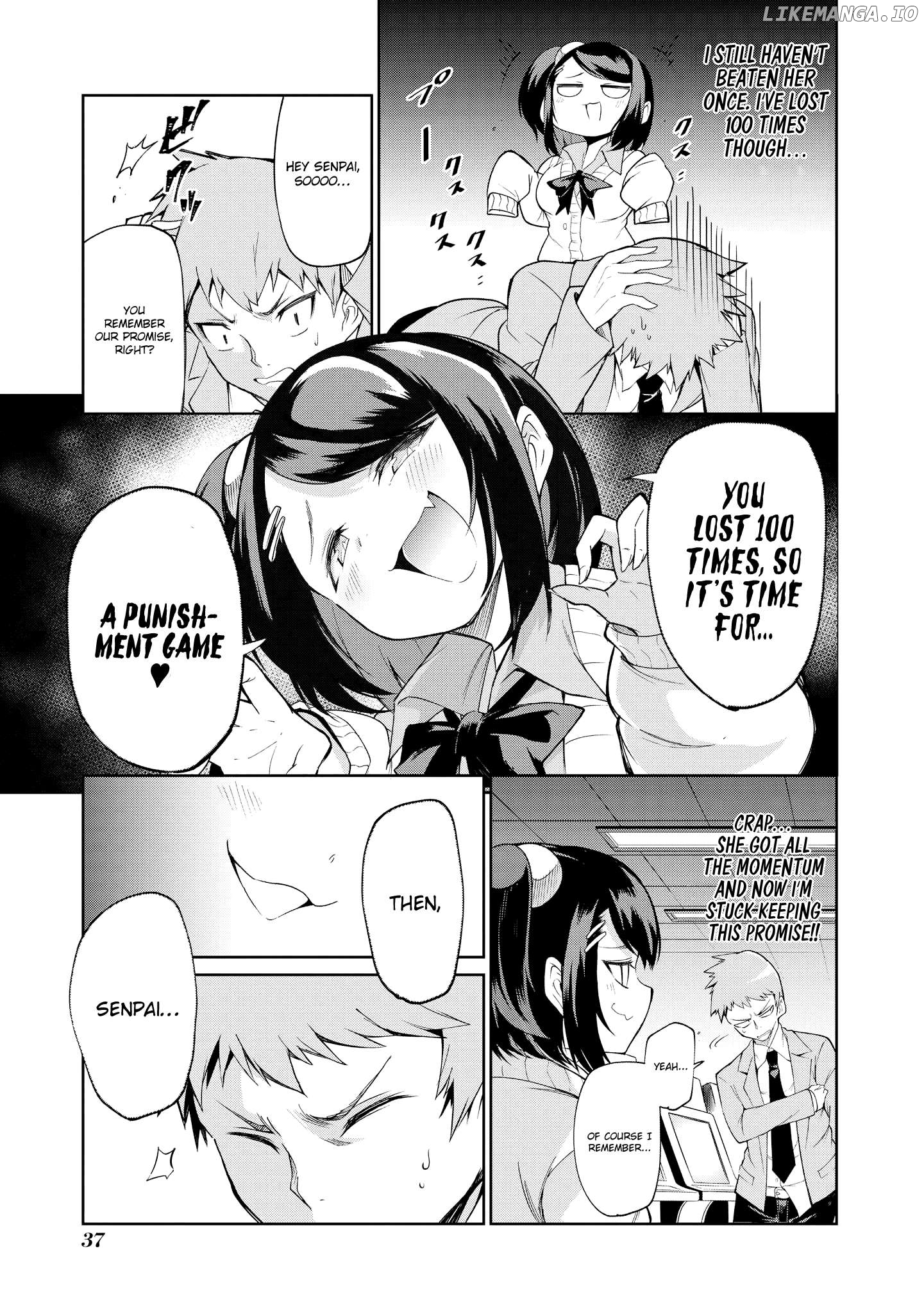 Just Flirting With a Cute, Annoying Kouhai chapter 3 - page 5