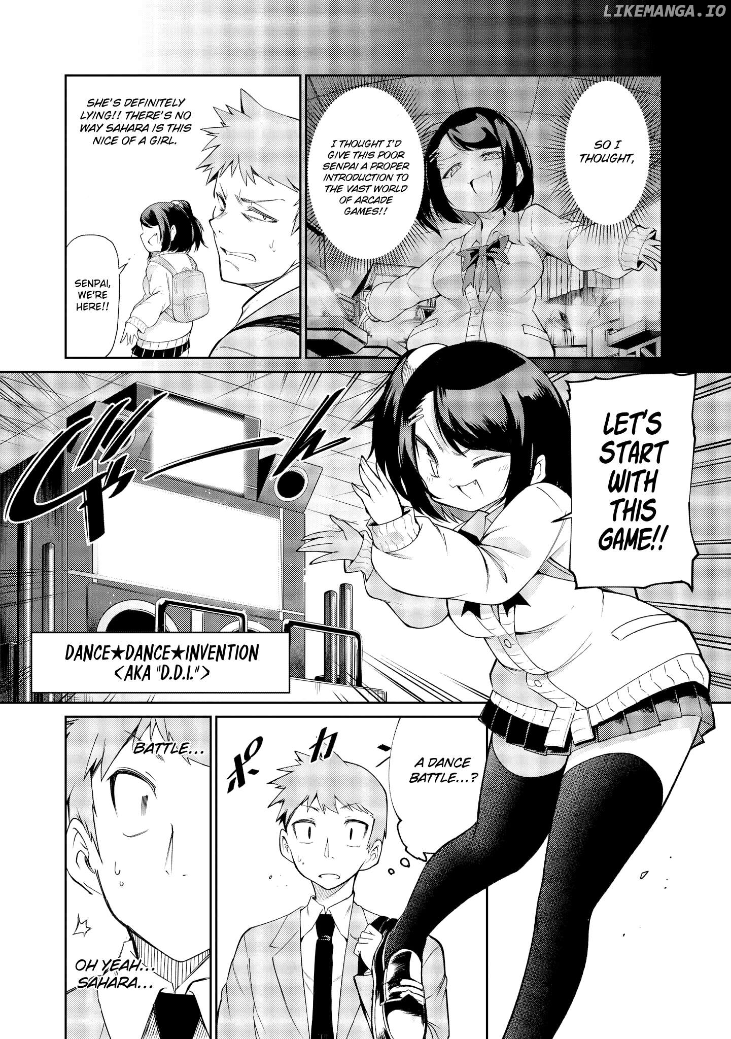 Just Flirting With a Cute, Annoying Kouhai chapter 3 - page 7