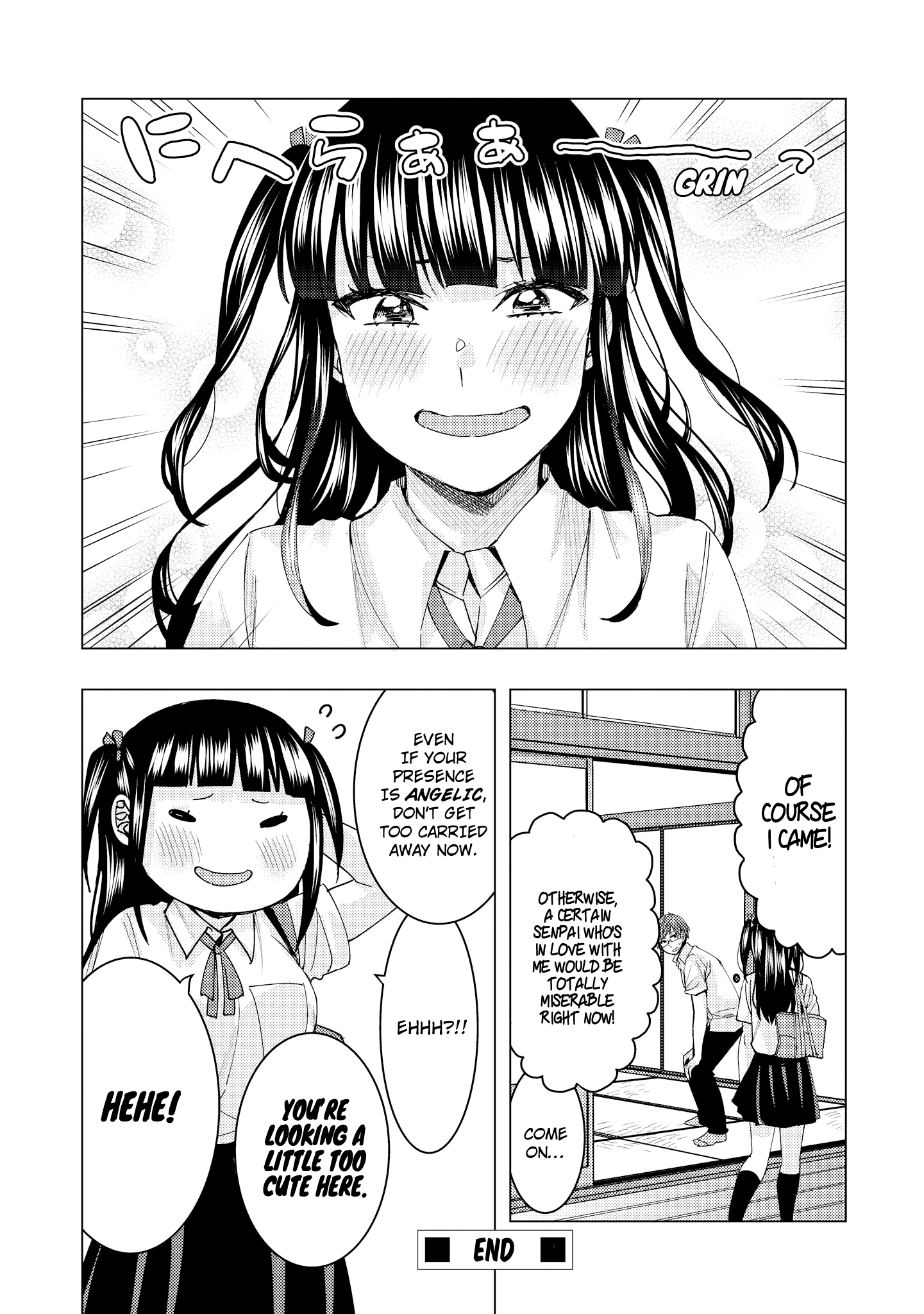 Just Flirting With a Cute, Annoying Kouhai chapter 4 - page 14