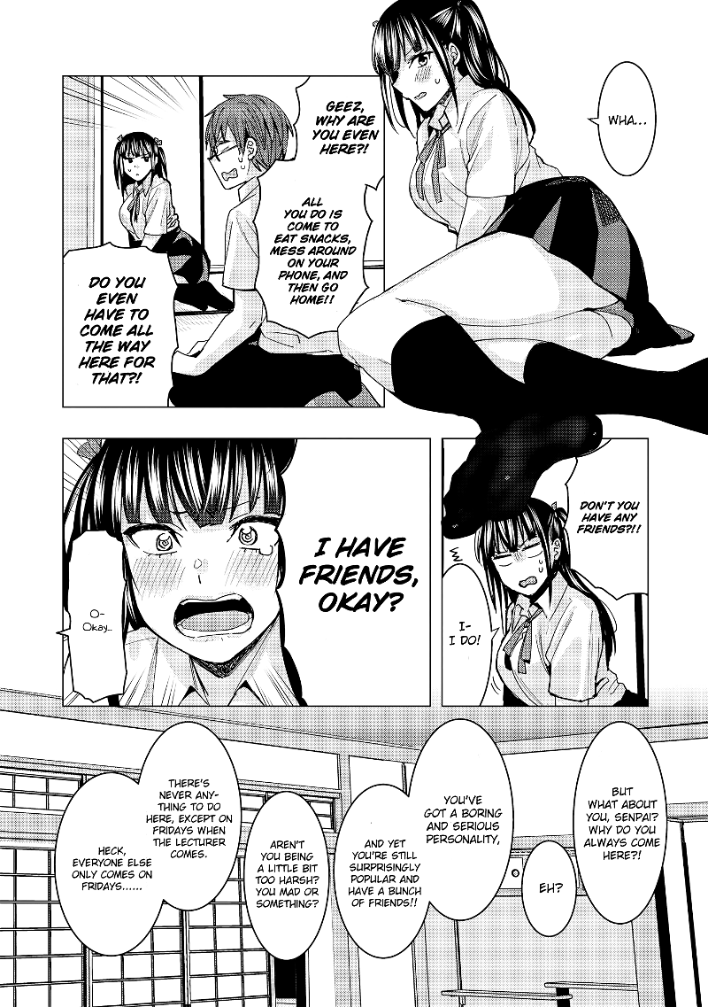 Just Flirting With a Cute, Annoying Kouhai chapter 4 - page 2