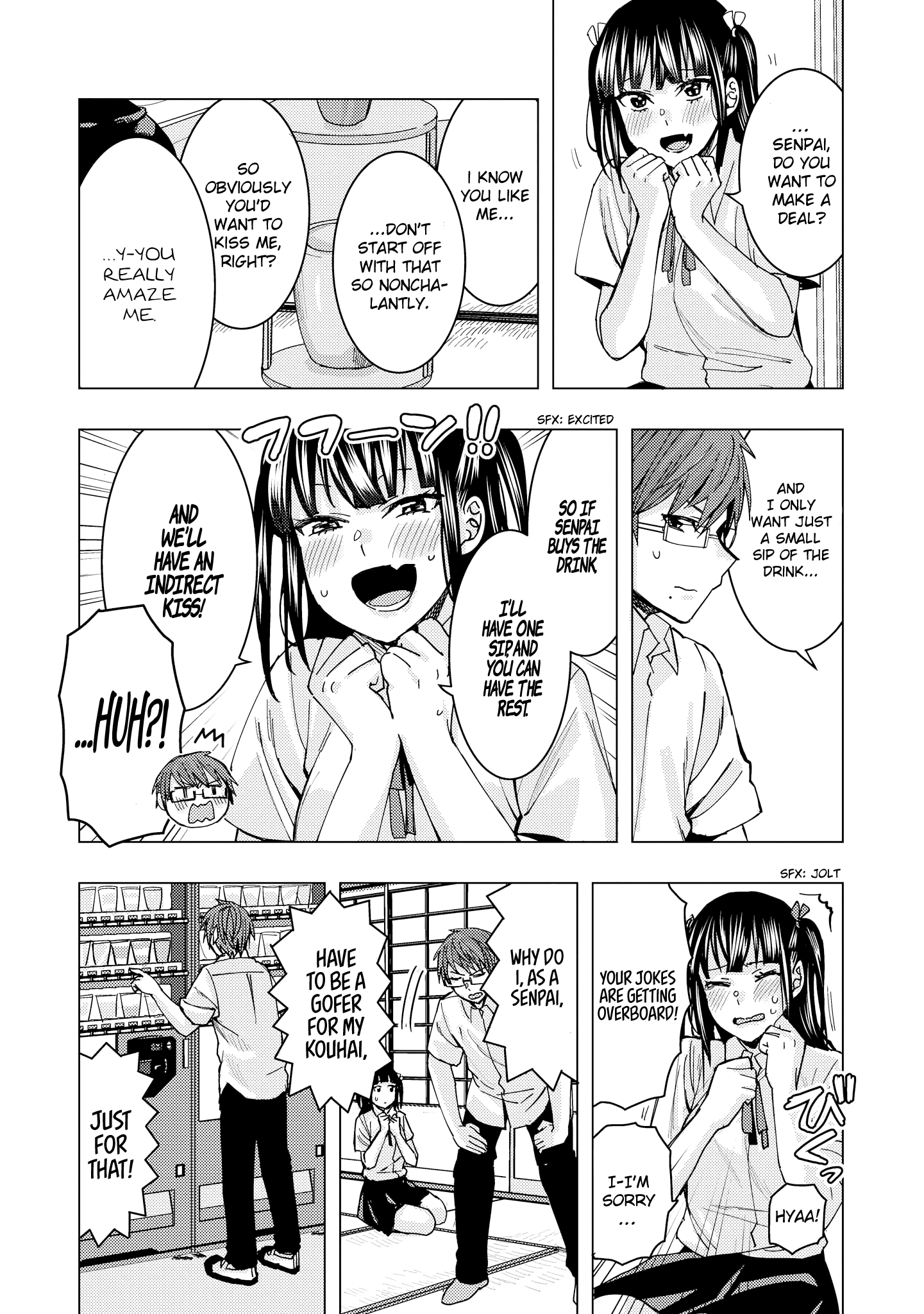 Just Flirting With a Cute, Annoying Kouhai chapter 4 - page 5