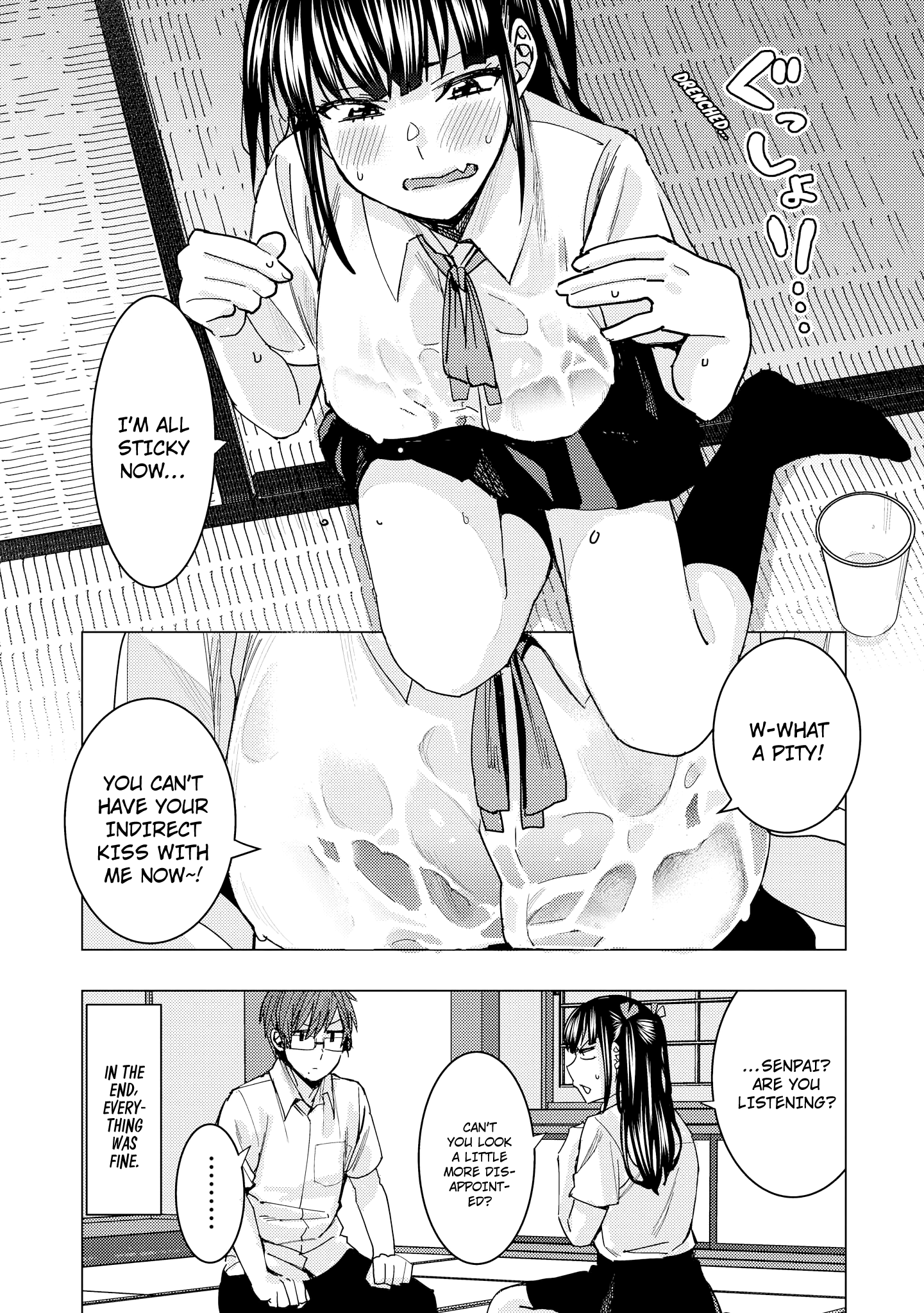 Just Flirting With a Cute, Annoying Kouhai chapter 4 - page 8