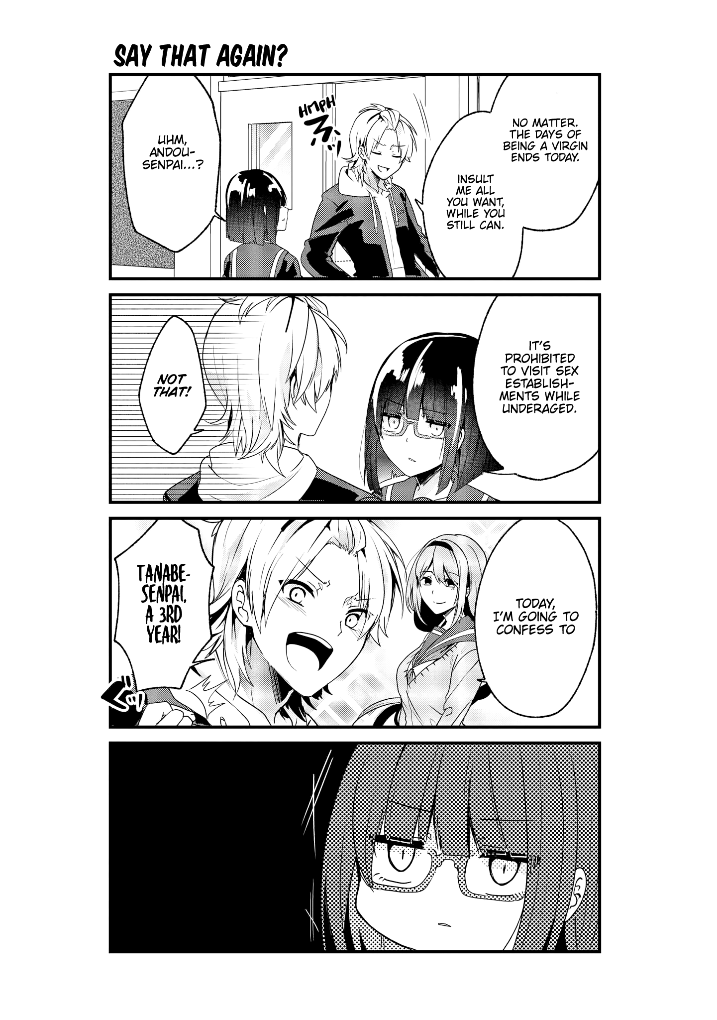 Just Flirting With a Cute, Annoying Kouhai chapter 5 - page 10