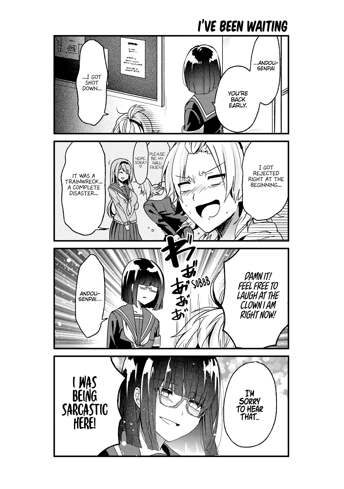 Just Flirting With a Cute, Annoying Kouhai chapter 5 - page 17