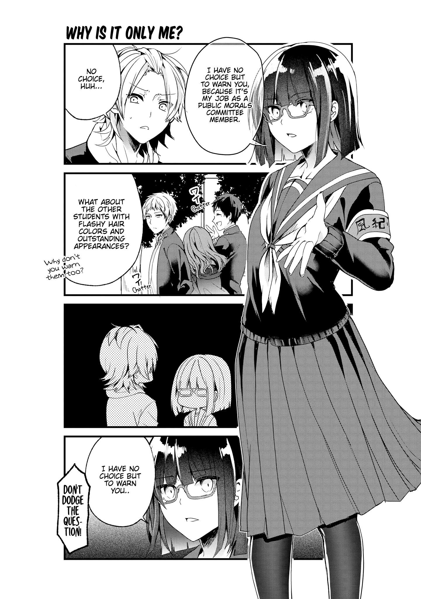 Just Flirting With a Cute, Annoying Kouhai chapter 5 - page 6