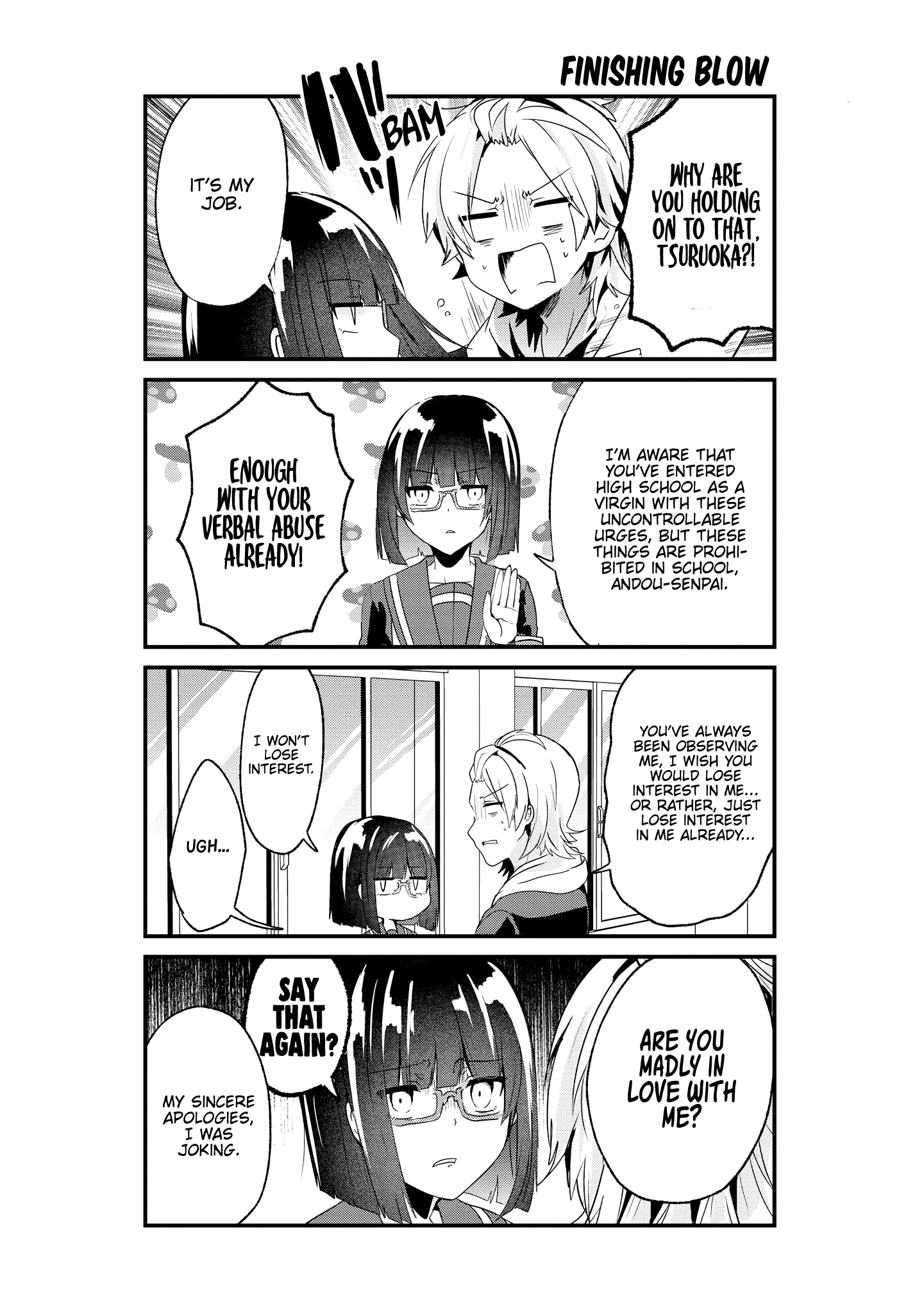 Just Flirting With a Cute, Annoying Kouhai chapter 5 - page 9