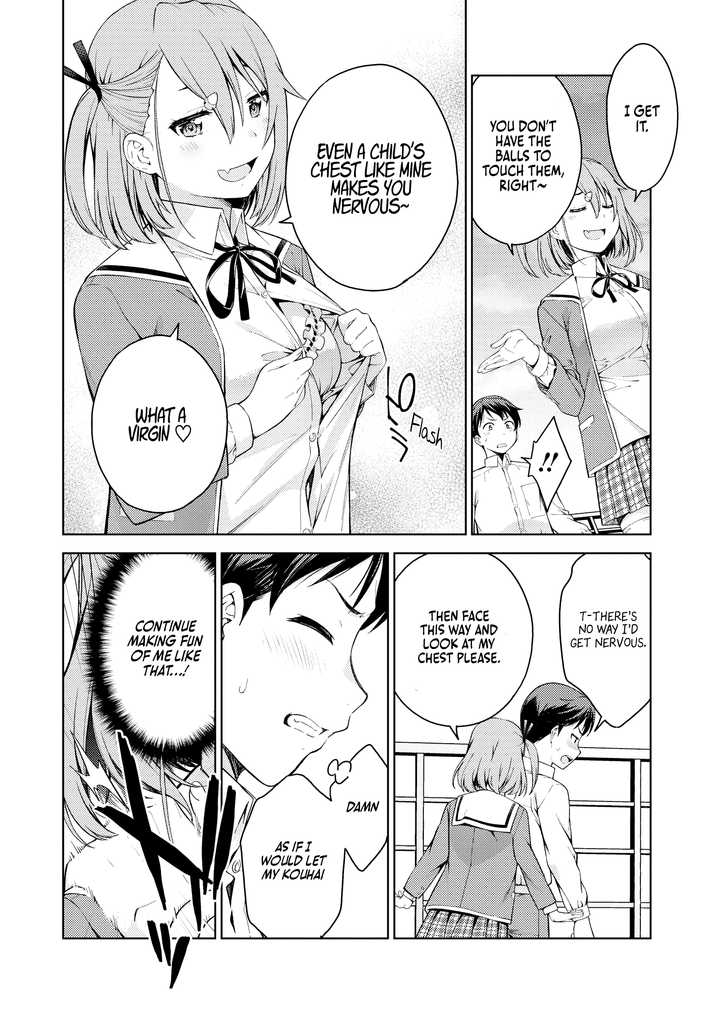 Just Flirting With a Cute, Annoying Kouhai chapter 6 - page 12