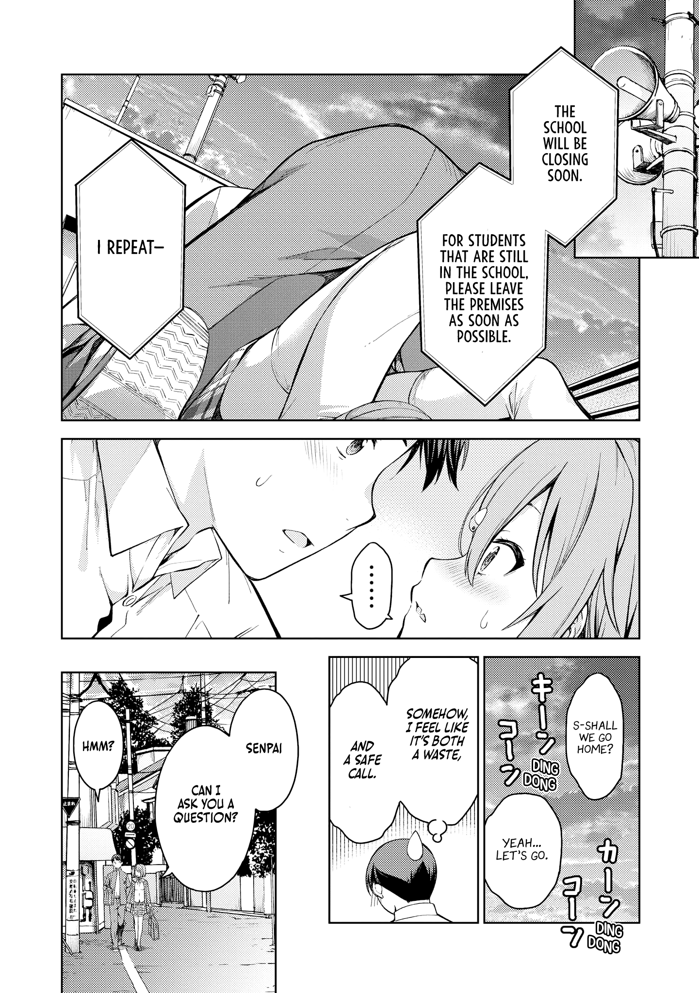 Just Flirting With a Cute, Annoying Kouhai chapter 6 - page 16