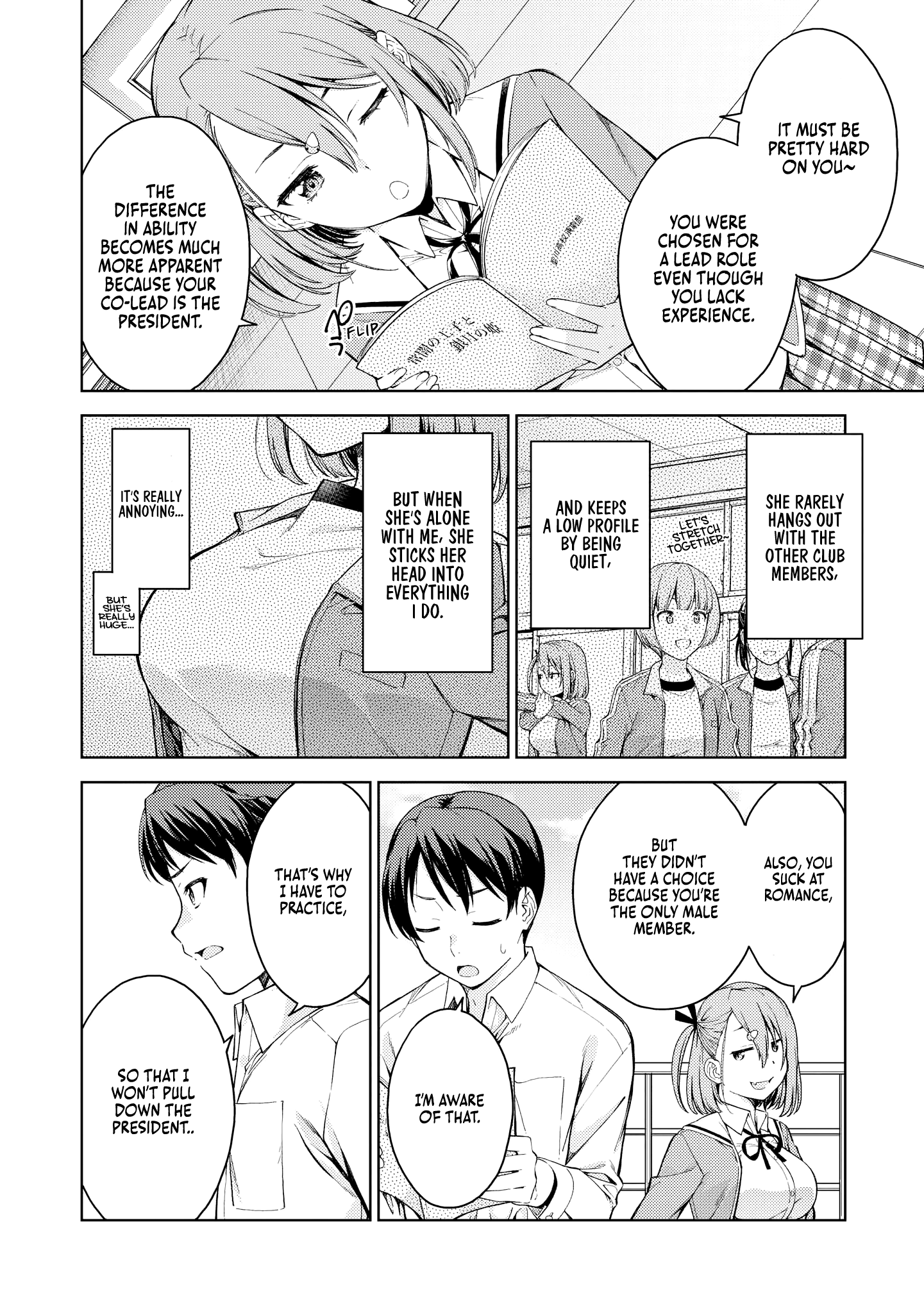 Just Flirting With a Cute, Annoying Kouhai chapter 6 - page 4
