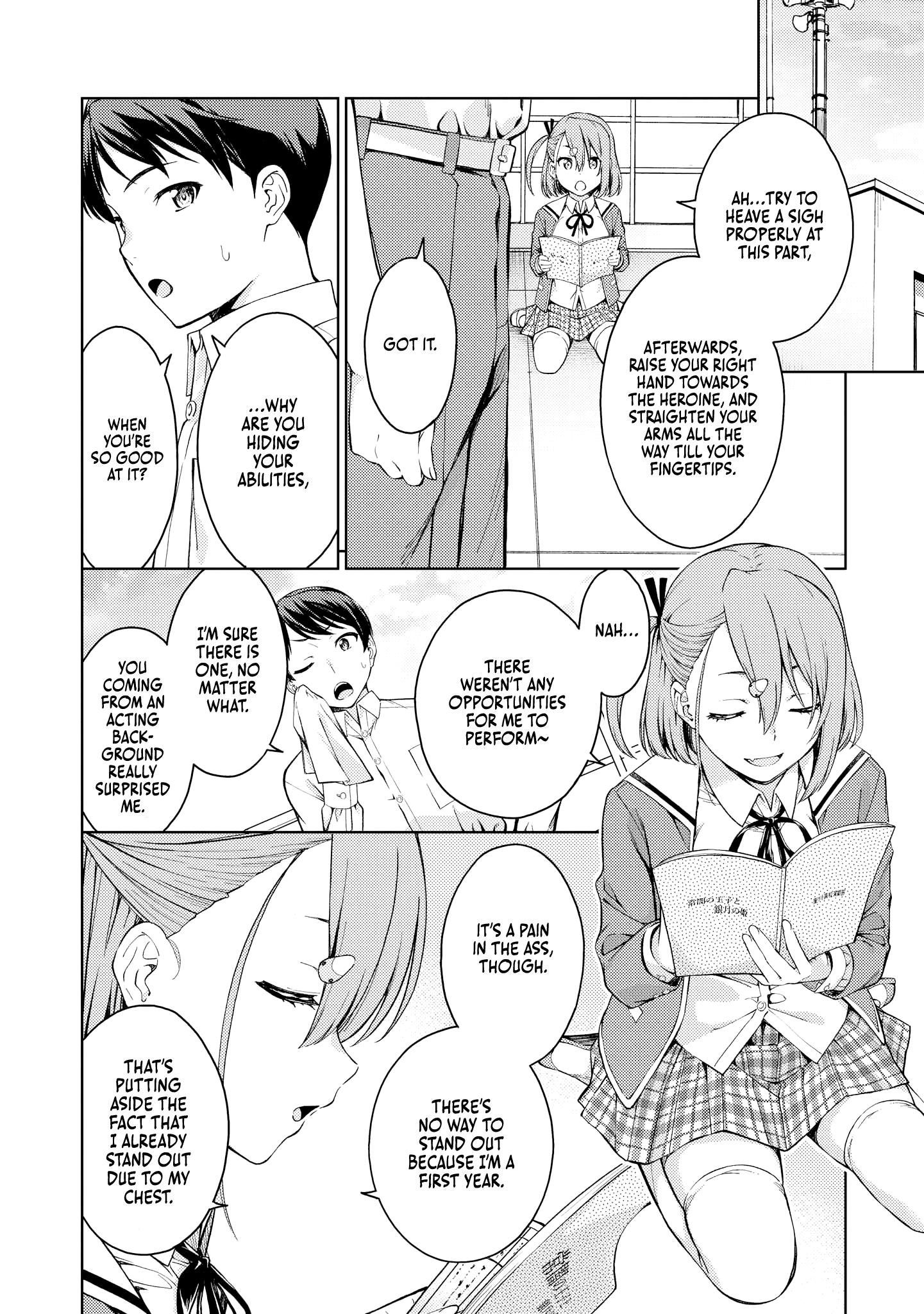 Just Flirting With a Cute, Annoying Kouhai chapter 6 - page 8