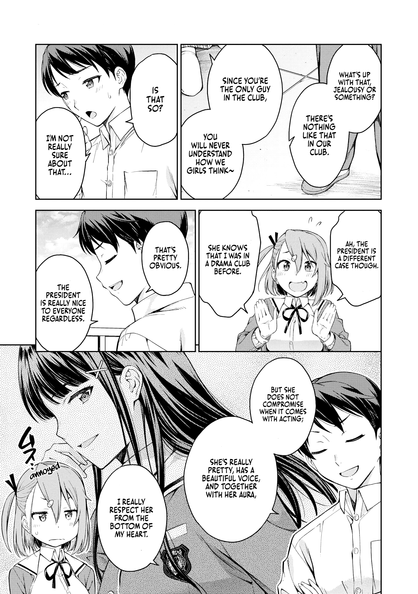 Just Flirting With a Cute, Annoying Kouhai chapter 6 - page 9