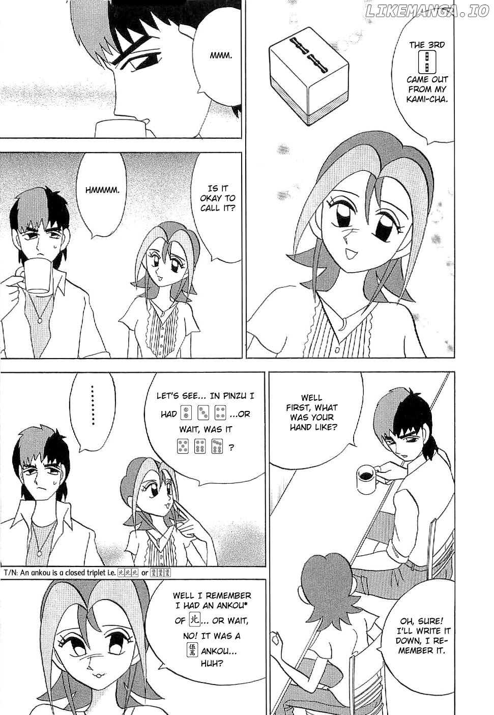 Mahjong Diva Obaka Miiko chapter 4 - page 1