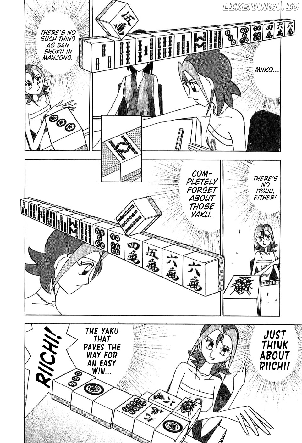 Mahjong Diva Obaka Miiko chapter 7 - page 12