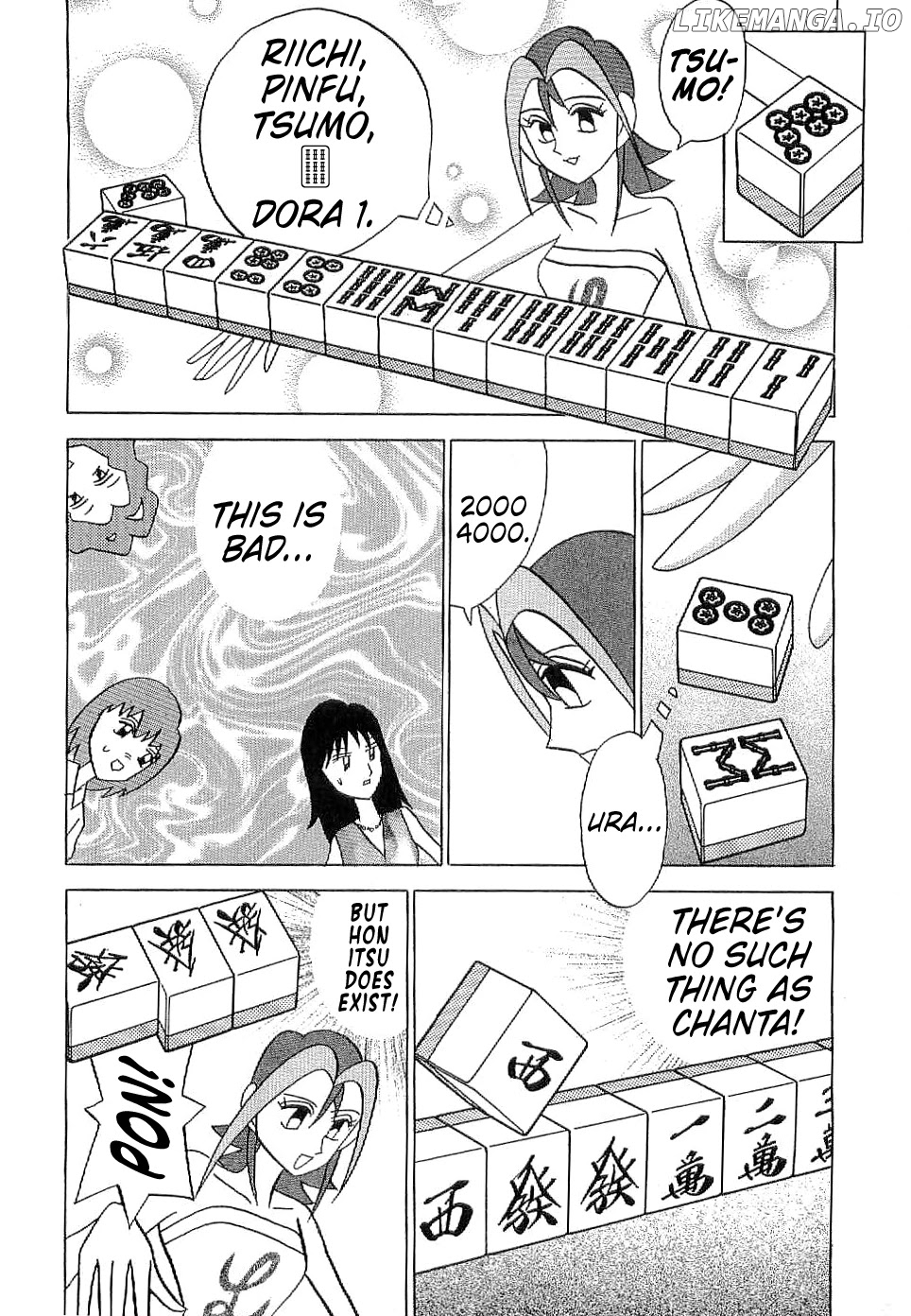 Mahjong Diva Obaka Miiko chapter 7 - page 14