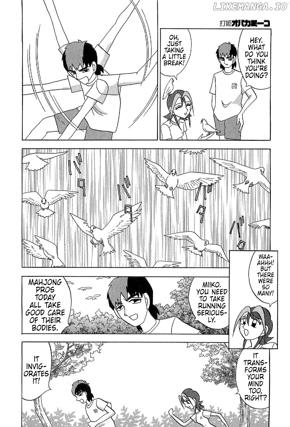 Mahjong Diva Obaka Miiko chapter 7 - page 4