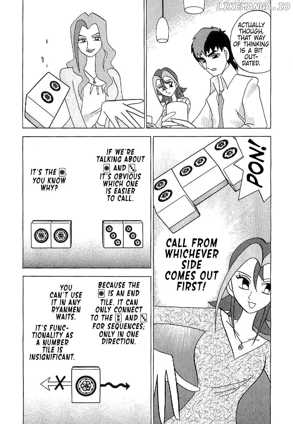 Mahjong Diva Obaka Miiko chapter 8 - page 6