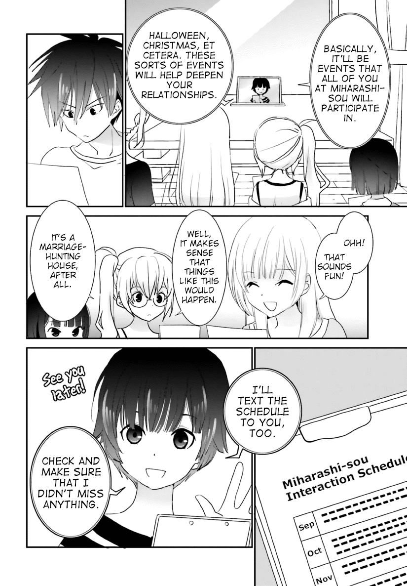 Miharashi-Sou No 6-Nin No Hanayome chapter 4 - page 6