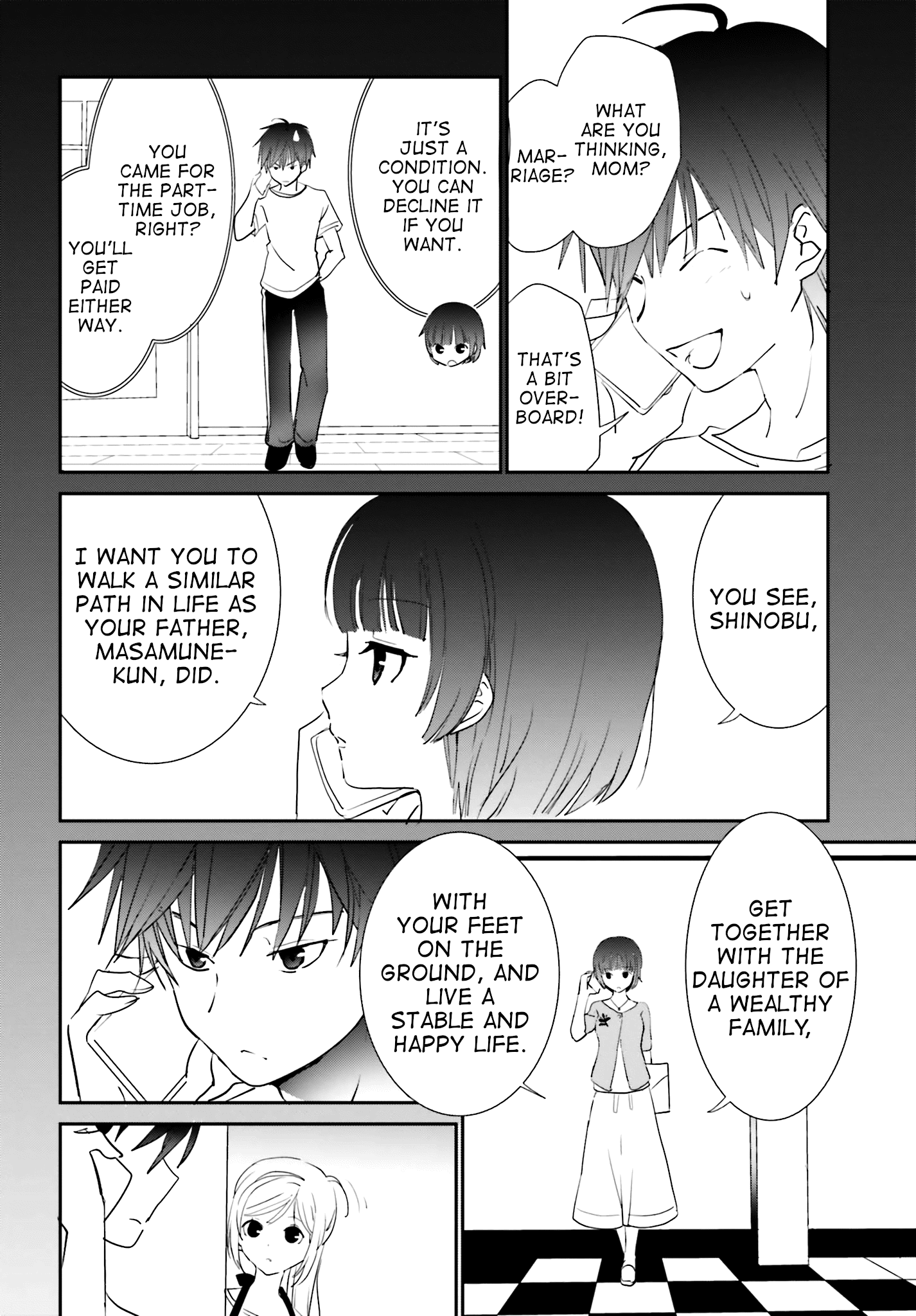 Miharashi-Sou No 6-Nin No Hanayome chapter 3 - page 10