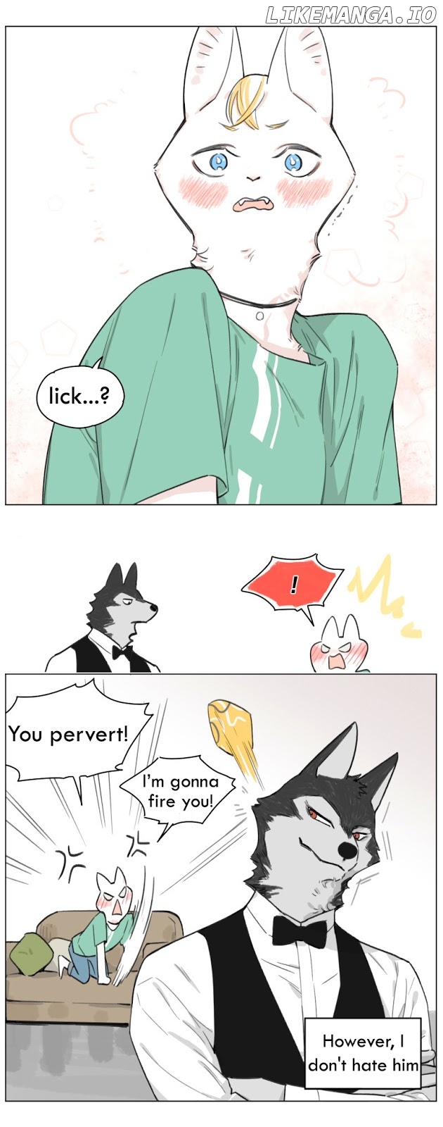 Wolf Butler And His Cat Master chapter 1 - page 6