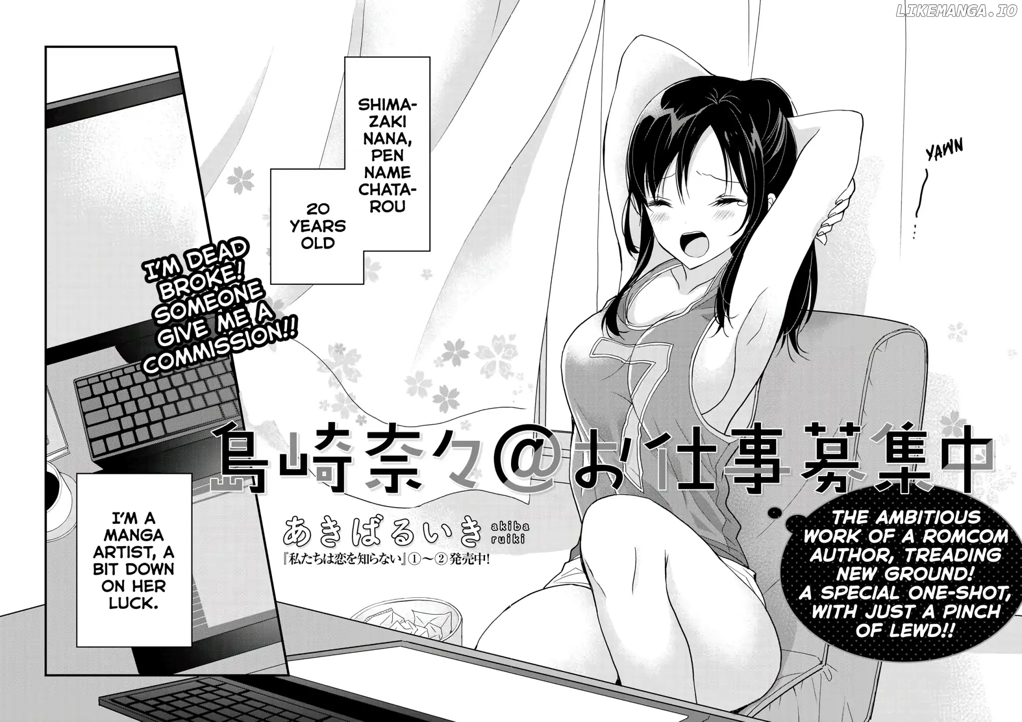 Nana Shimazaki, Looking For Work chapter 0.1 - page 2