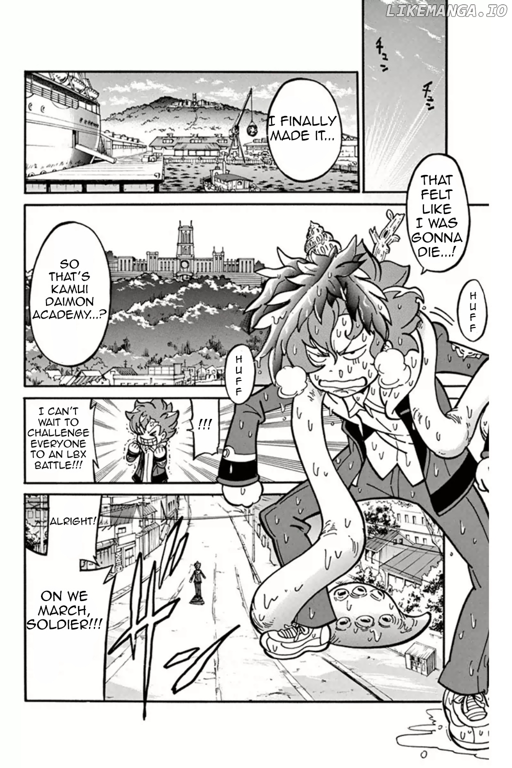 Danball Senki Wars chapter 1 - page 12